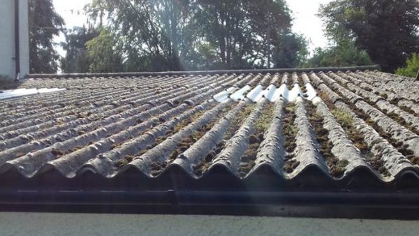 asbestos roof