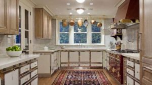 carpet in the kitchen