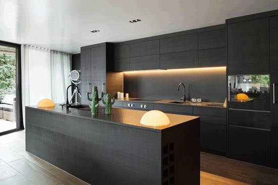 Cabinets in Black