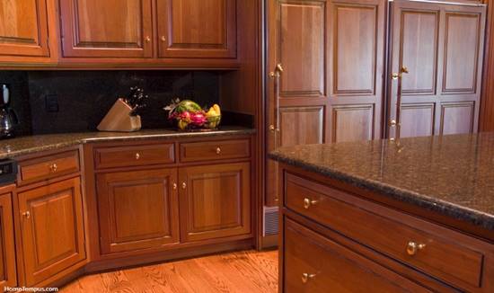 Cabinets in Brown