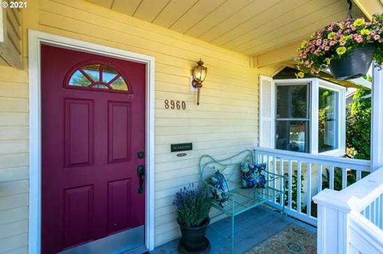 Bright Purple Front Door