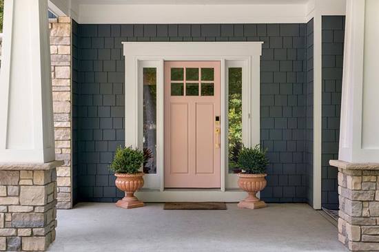 Pink Front Door