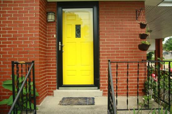 Yellow Front Door